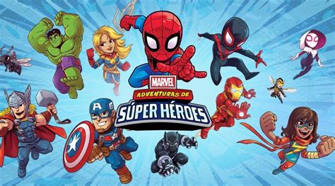 super heroes animados marvel